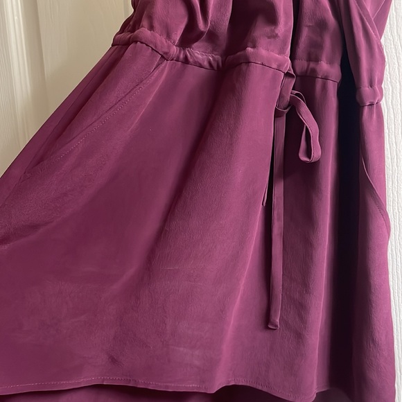 CHASER Silk Purple Mini Dress - Picture 6 of 6